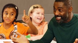 Idris Elba Gets Valentine's Day Advice from Kids // Omaze