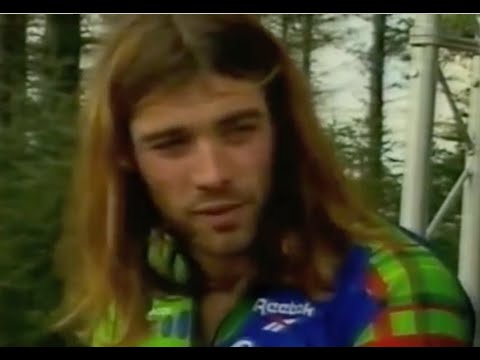 Rob Warner vs Malcolm Wilson on You Bet downhill MTB vs rally car  1996