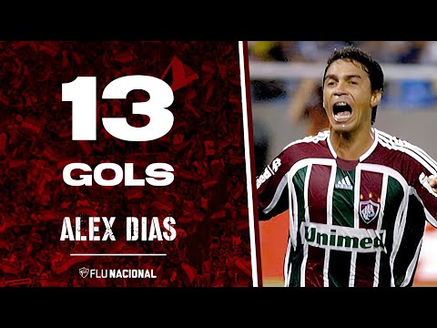 ALEX DIAS | Todos os 13 gols com a camisa do Fluminense FC