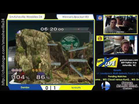 SW24 Winners' R2 - Dembo (Ice Climbers) vs tenbutts (Peach)