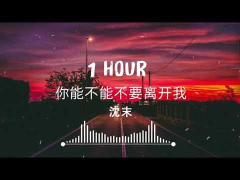 [1 HOUR]  沈末 - 你能不能不要离开我 - 『信了你的承诺 陷入爱的旋涡』- Trending Tik Tok Chinese Songs