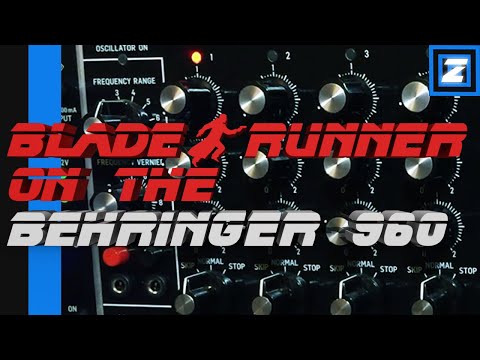 Blade Runner on the Behringer 960 - Transposing Sequences on Analogue Sequencers