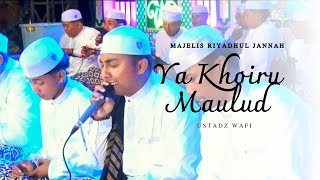 Download lagu Merdu!! Ya Khoiro Maulud versi Banjari || Ustadz Wafi || Majelis Riyadhul Jannah mp3 Download lagu Merdu!! Ya Khoiro Maulud versi Banjari || Ustadz Wafi || Majelis Riyadhul Jannah mp3