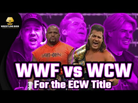 The WWF vs WCW Battle for the ECW Championship