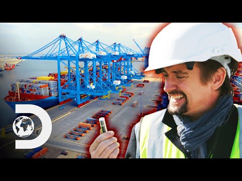 How Do 80,000 "Lipsticks" Help The Largest Port In Europe Run On Automation? | Richard Hammond's Big