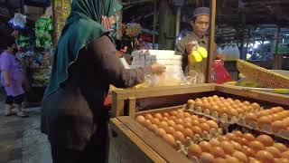 Jalan Jalan Pagi Di Pasar Tradisional - Background Video