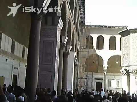 SYRIAN REVOLUTION! protest in omayyad mosque damascus, syria 18th march 2011 part 2