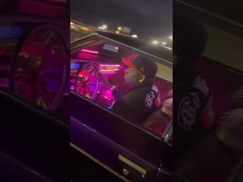 CMG ARTIST BIG BOOGIE SHOWS OFF HIS NEW OLD SCHOOL PURPLE CHEVY✨#cmg #yogotti #bigboogie