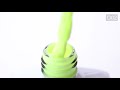 Molekula DISCO gel varnish No. D02 (new formula) (lime-yellow, neon), 11 ml