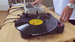 Video thumbnail for AKAI MPC LIVE II Retro - making a beat with vinyl Sampling by SEYKO BEATS