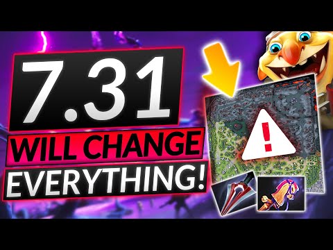 NEW 7.31 PATCH Will CHANGE EVERYTHING and I'm SO EXCITED - NEW MAP and Hero Changes - Dota 2