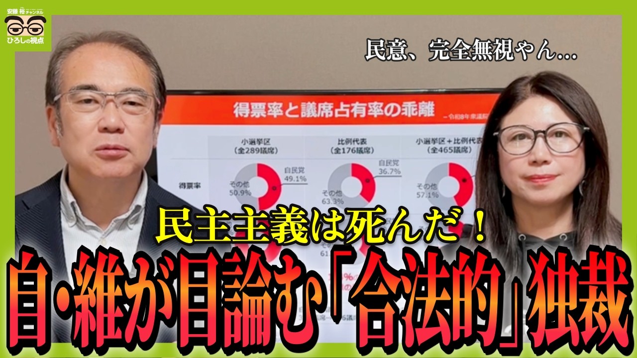 議員定数削減は独裁への道