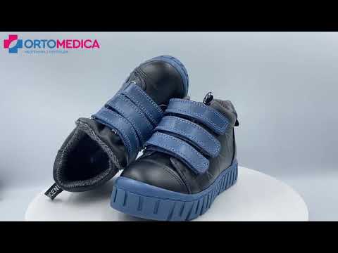 Дитячі Анатомічні черевики Ortomedica 250-06 профілактичні сині