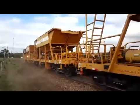 Trenes de Uruguay-"Recambio en Tres Arboles""