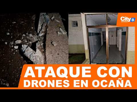 Ataque con drones a base militar en Ocaña deja tres uniformados muertos y alerta en el Catatumbo