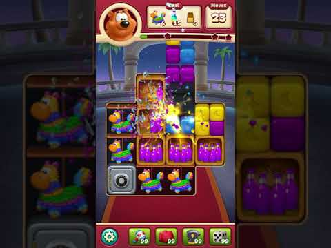 Toon Blast Level 3413 NO BOOSTERS - A S GAMING ✔️