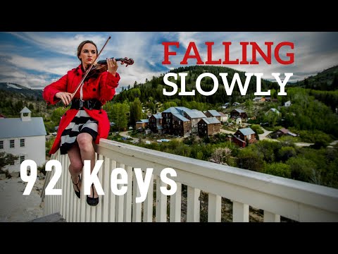 Falling Slowly - Glen Hansard (Once) - Violin and Piano Cover by 92 Keys