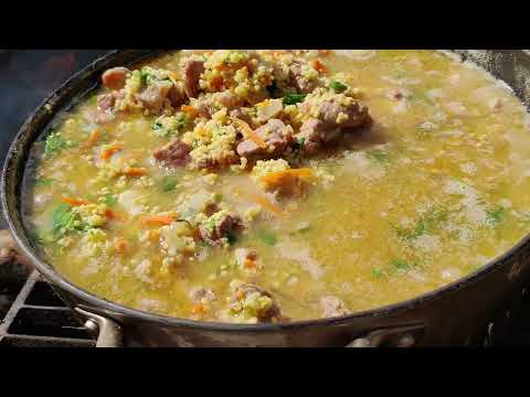 KULISH  IS A DISH OF UKRAINIAN CUISINE.