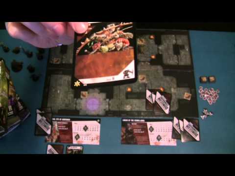 Off The Shelf Board Game Reviews - Dungeon Command: Blood Of Gruumsh Video Review 