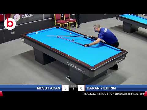 MESUT AÇAN & BARAN YILDIRIM Bilardo Maçı - 