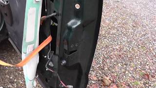 Ford Super Duty door lock actuator, How to replace/change.