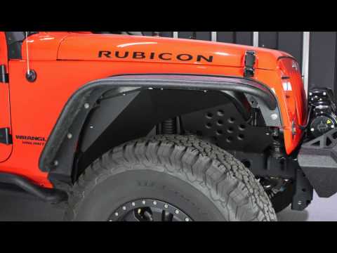 FB33007 JK Wrangler Aluminum Inner Fenders Installation Guide