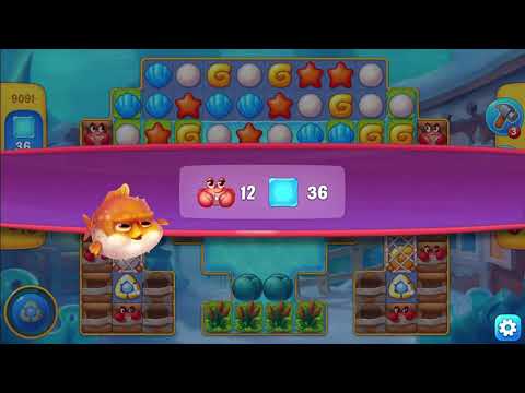 FISHDOM:  Level 9091 Hard level No boosters.