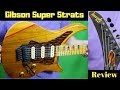 The Flamey King Of Gibson Super Strats The MIII Gibson M3 Deluxe Natural Review Demo