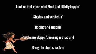 Jordan Fisher - You&#39;re Welcome ft. Lin Manuel Miranda (LYRIC VIDEO)