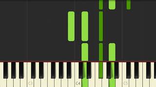 Sweetie Little Jean   Cage the Elephant | Piano Tutorial For  Synthesia