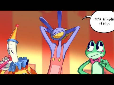 TADC Before Pomni ❤️ | Pomni x Jax  | The Amazing Digital Circus Comic Dub