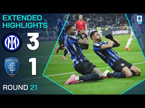 INTER-EMPOLI 3-1 | EXTENDED HIGHLIGHTS | SERIE A 2024/25
