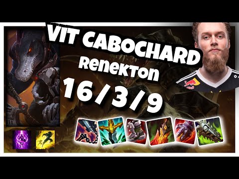 Cabochard Renekton vs Wukong Top 11.3 Challenger S11 Gameplay (16/3/9) - EU