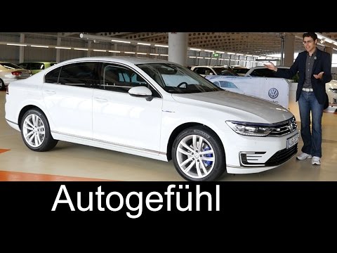 New VW Volkswagen Passat GTE FULL REVIEW test driven Plugin-Hybrid 2016