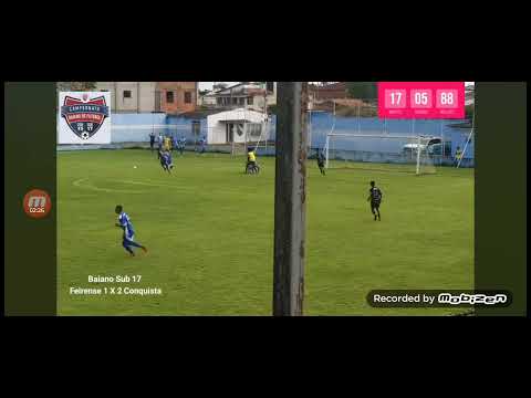 Dudu Behrmann08, Feirense x Conquista, Baiano 2025 Sub17