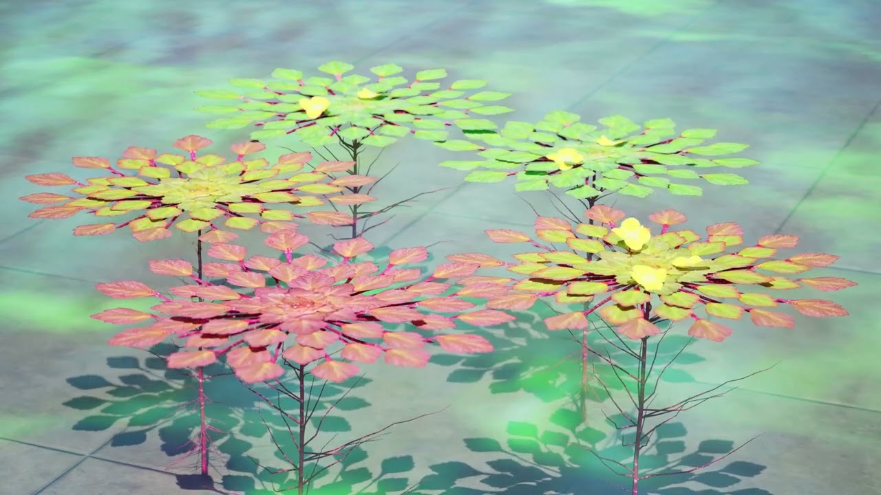 Pianta del mosaico Modello 3D