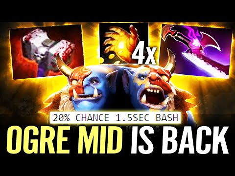 🔥 ORGE MAGI MID IS BACK — x4 Midas SKULL BASHER x4 Stun WTF Strongest Intel Hero Dota 2 Pro