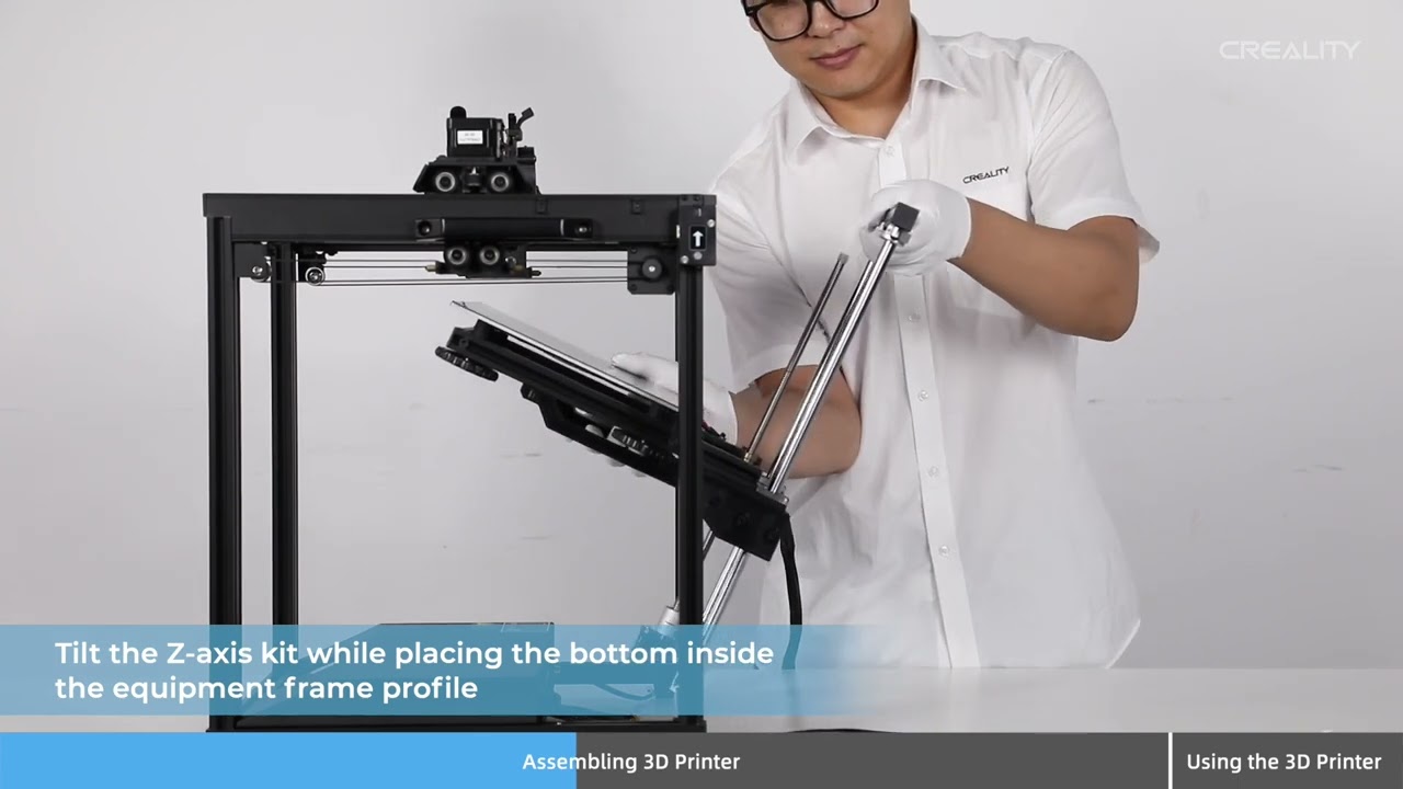 Ender 5 S1 open box video