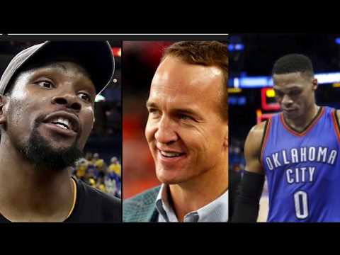 Peyton Manning Disses Kevin Durant Decision To Leave Russell Westbrook In A Joke
