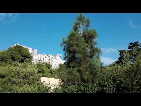 Around the Acropolis of Athens, western side.