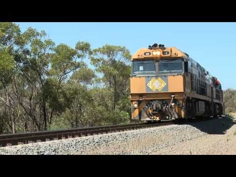 Australian Freight Train - Railways of Australia - PoathTV
