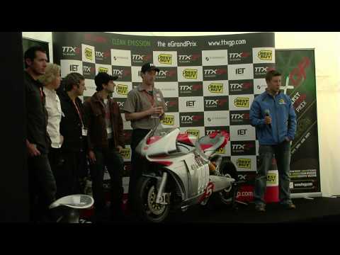 Motoczysz E1pc Electric MotorcycleTTXGP Isle of Man