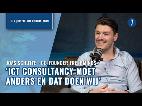 Joas Schutte — Joas Schutte over GROEI, EIGENWIJZE MILLENNIALS en ICT CONSU