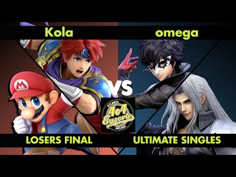 SSBU - 4o4 Smash Night 14 - Kola (Roy, Mario) vs 4o4| omega (Joker, Sephiroth) - Losers Final