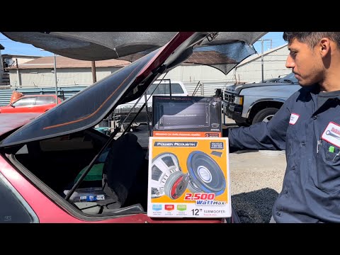 Power Acoustik Gothic 12” Subwoofer and Amplifier From Walmart Review ! 🔊