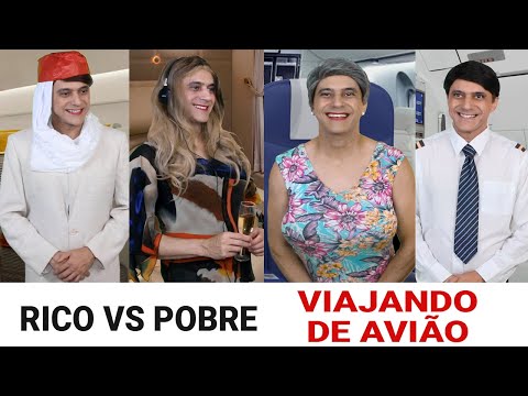 Rich vs Poor - TRAVELING BY PLANE