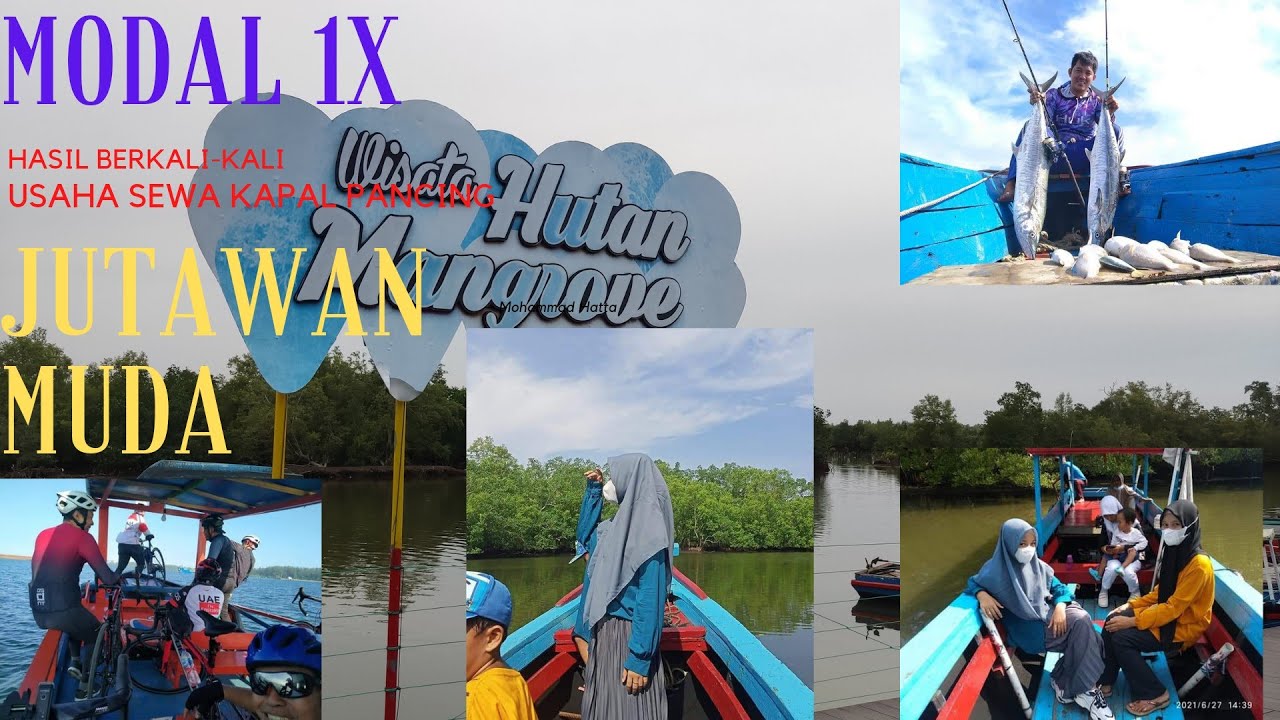 modal sekali keuntungan berkali-kali dengan usaha sewa kapal pancing dan wisata