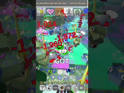 Getting 88x Balloon Blessing In Bee Swarm Simulator #beeswarmsimulator #roblox #beesmas #rbc