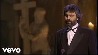 Andrea Bocelli – Ave Maria – Live From Basilica Di Santa Maria Sopra Minerva, Italy / 1999