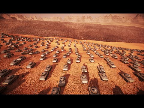 1.5 Million Romans VS 10,000 Sherman Tank | Ultimate Epic Battle Simulator 2 | UEBS2